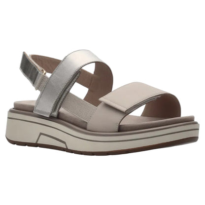 Lucca Flade sandaler, kvinder, silver