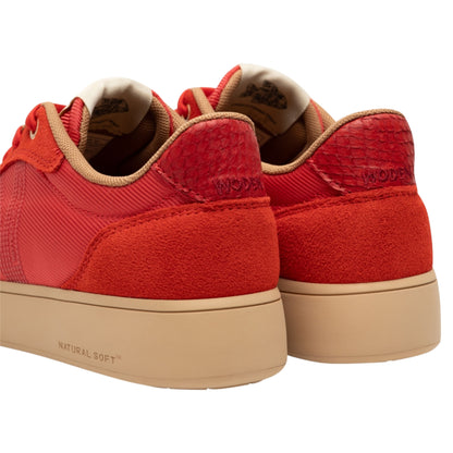 Line sneakers, kvinder, flame rød