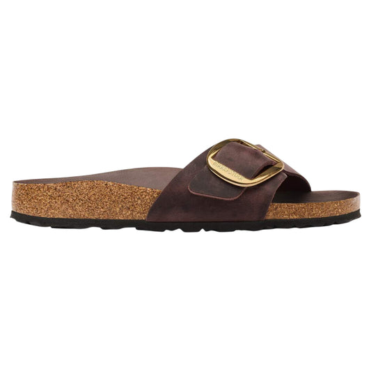 Flade sandaler, kvinder, habanna brun