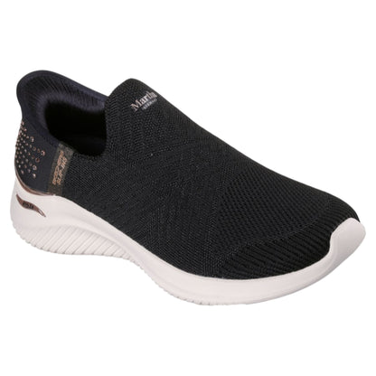 Martha Stewart: Arch Fit Ultra Flex 3.0 sneakers, kvinder, sort / rose gold