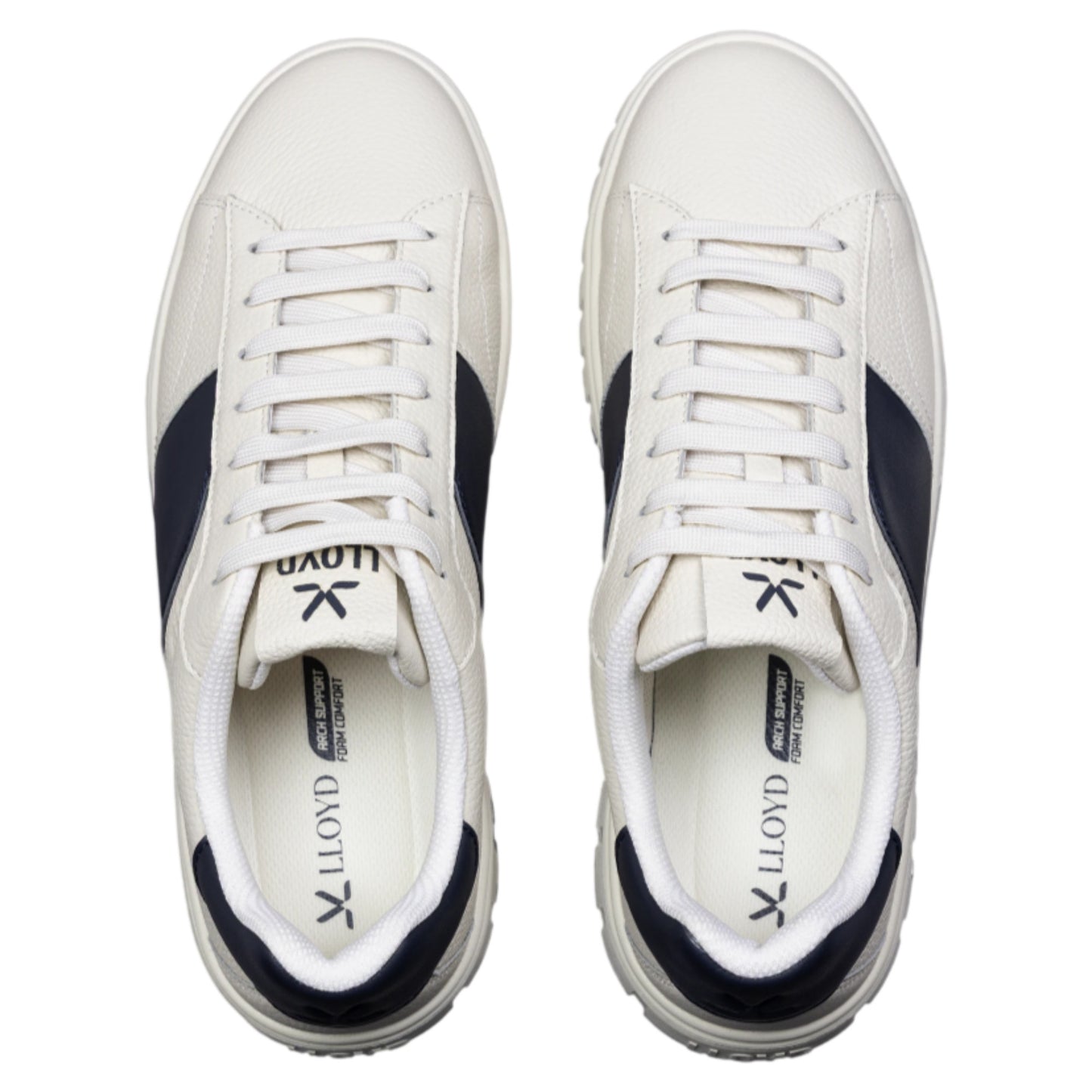 TORO FLEX sneakers, herre, offwhite / navy