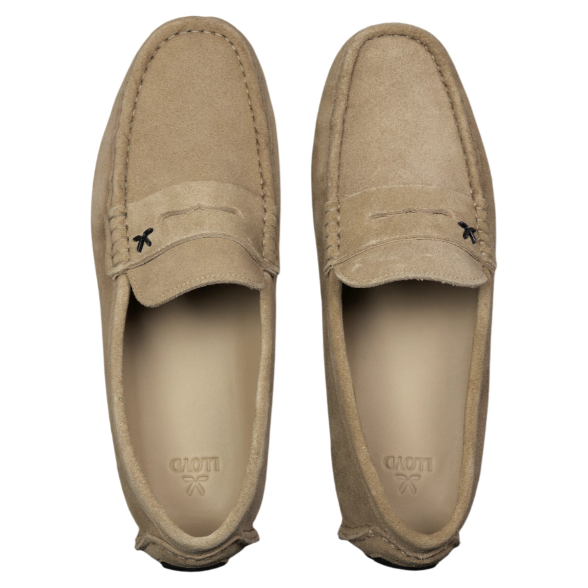 ROVER slip-ons, herre, beige