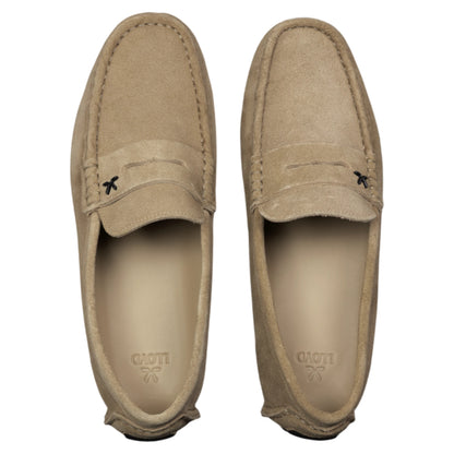 ROVER slip-ons, herre, beige