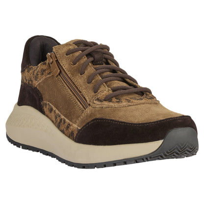 ZIGGA ZILLE sneakers, kvinder, cognac brun