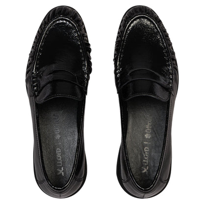 N-STRIDE 240 loafers, kvinder, sort lak