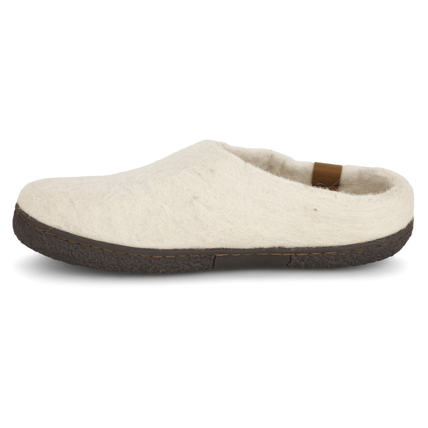 WOOL TIBET Hjemmesko, kvinder, off white