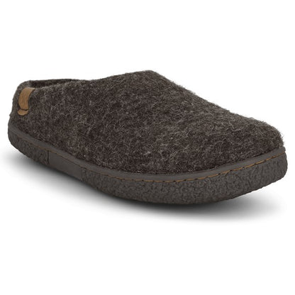 WOOL TIBET Hjemmesko, herre, brun