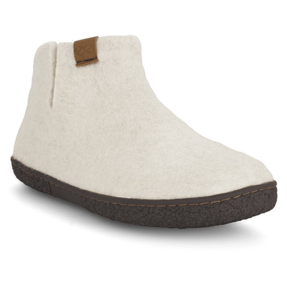 WOOL NEPAL Hjemmesko, kvinder, off white