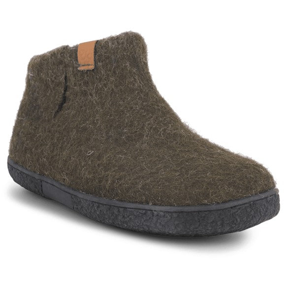 WOOL NEPAL Hjemmesko, herre, brun