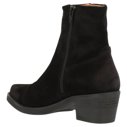 Carmina S støvletter, kvinder, sort ruskind