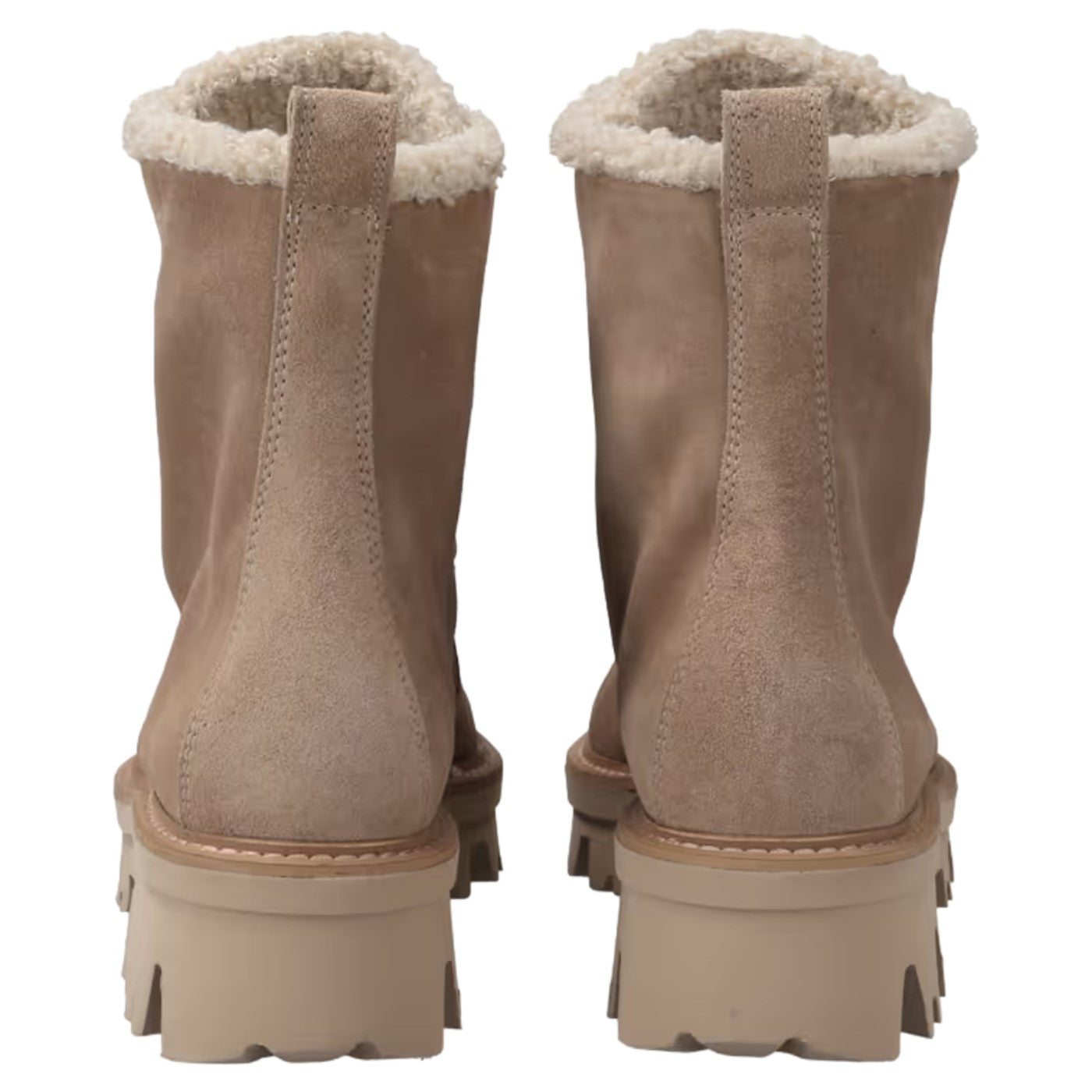Støvler med foer, kvinder, almond beige