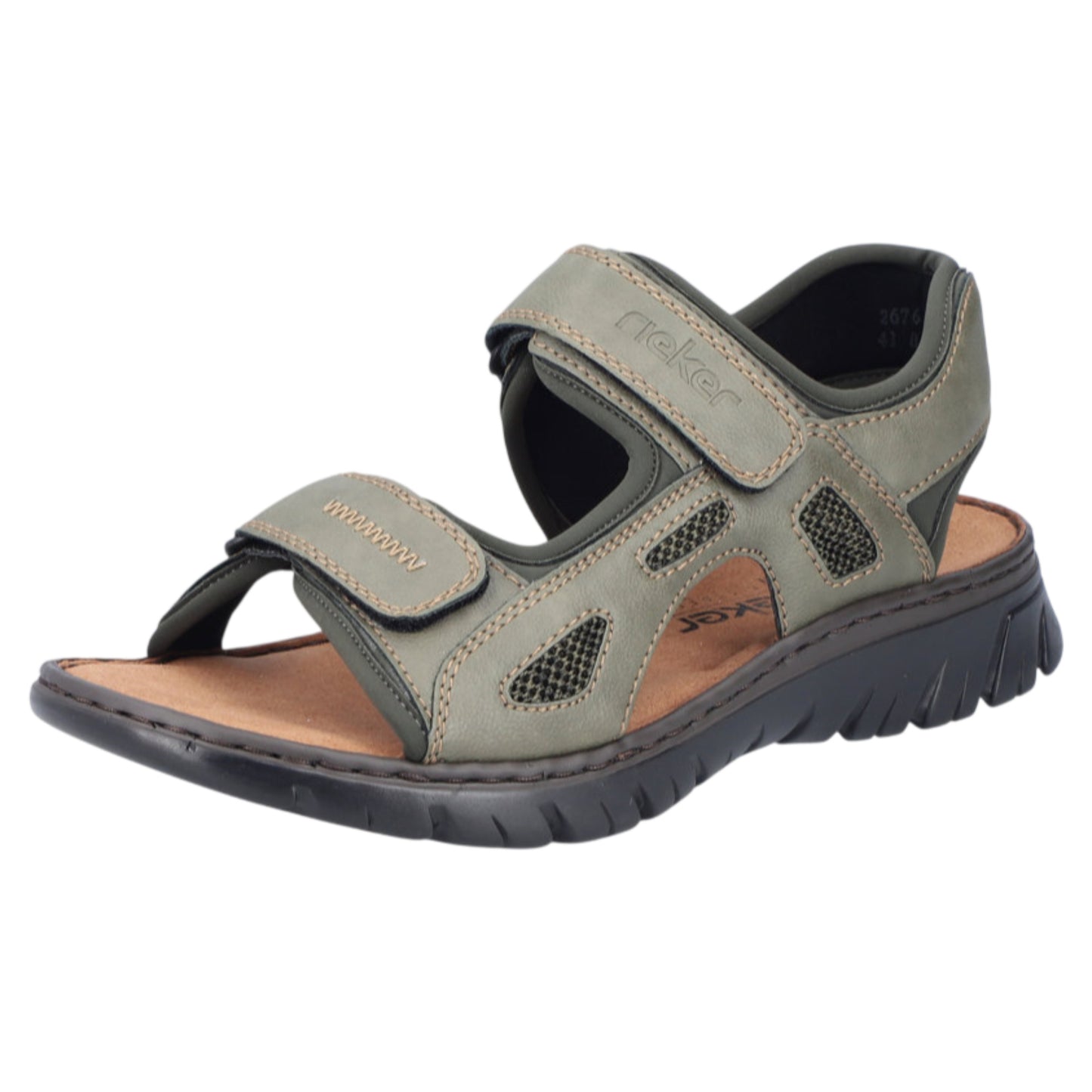 Vandresandaler, herre, olive