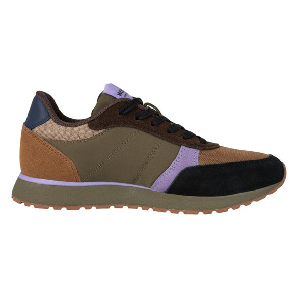 Ronja Sneakers, kvinder, mørk oliven