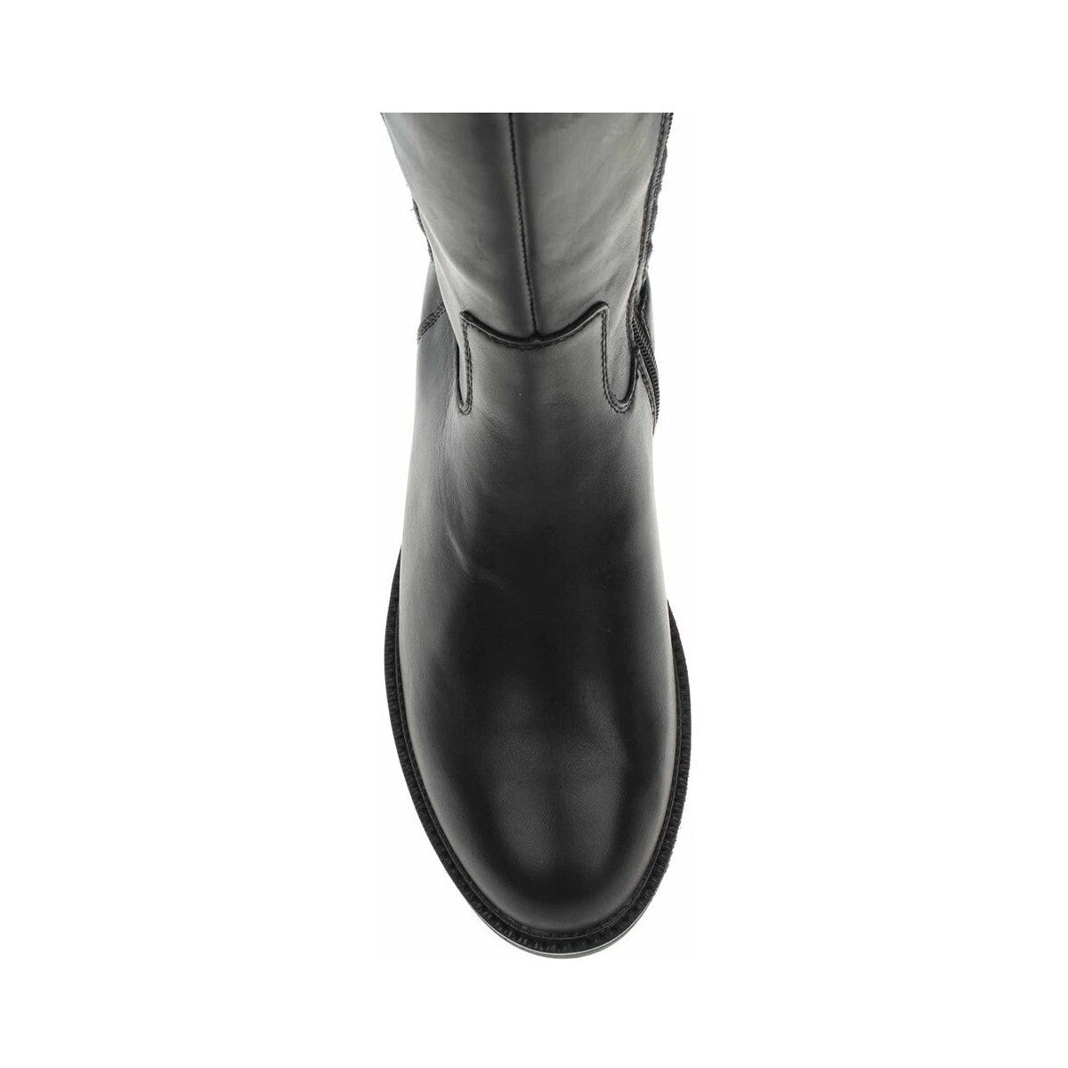 Langskaftet støvle, kvinder- sort