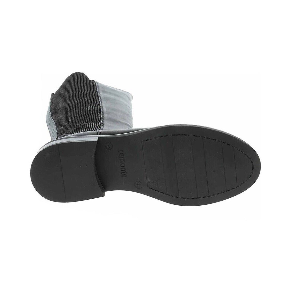 Langskaftet støvle, kvinder- sort