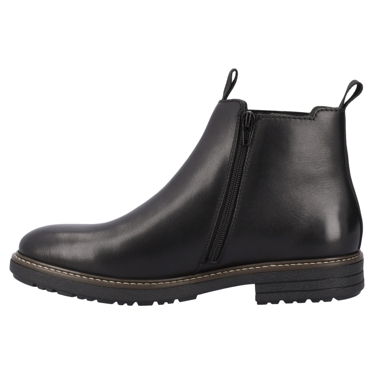 Korte støvler, herre, sort