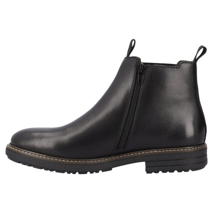 Korte støvler, herre, sort