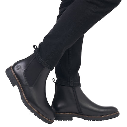 Korte støvler, herre, sort