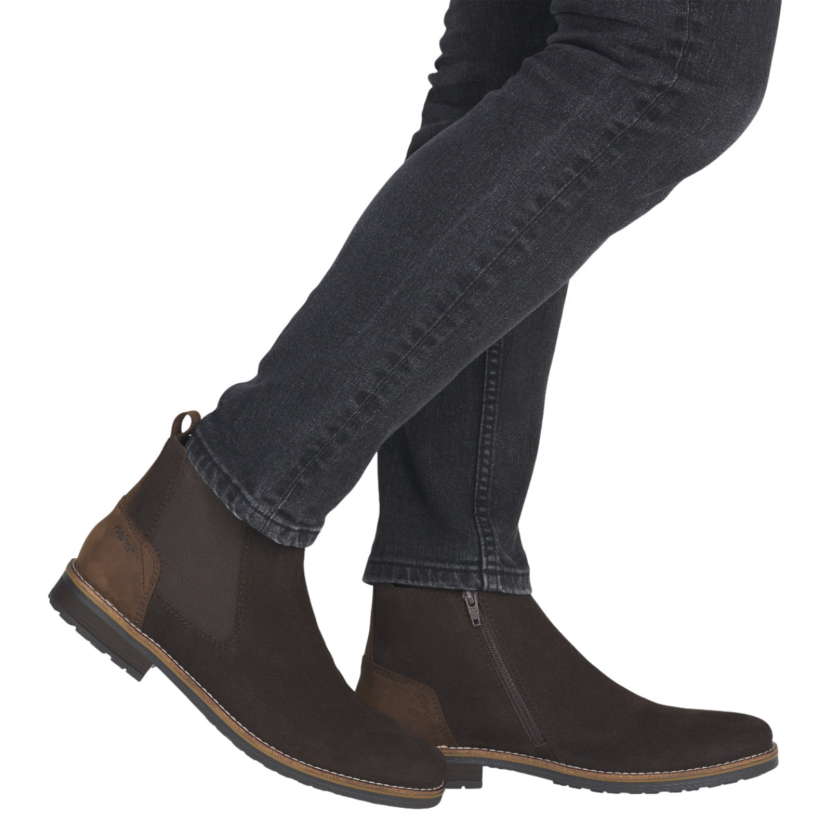 Korte støvler, herre, brun