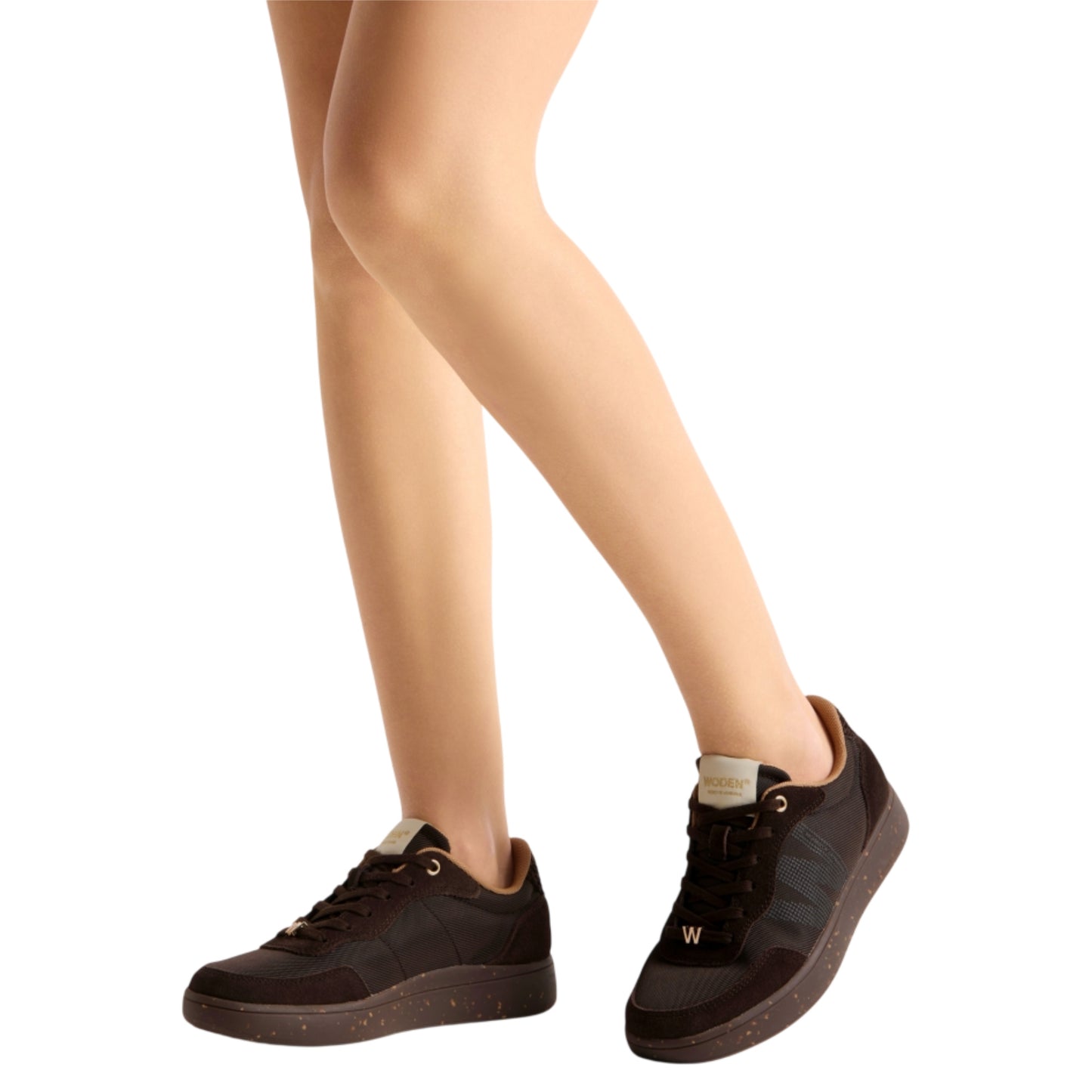 Line sneakers, kvinder, chocolate brun