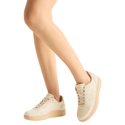 Line sneakers, kvinder, ivory beige