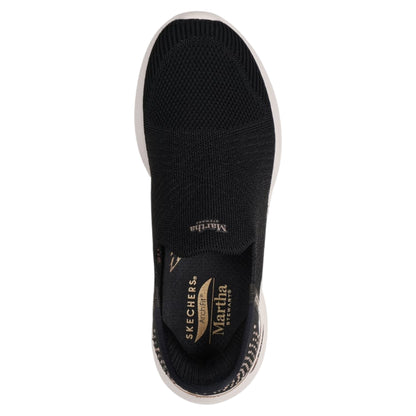Martha Stewart: Arch Fit Ultra Flex 3.0 sneakers, kvinder, sort / rose gold