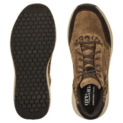 ZIGGA ZILLE sneakers, kvinder, cognac brun