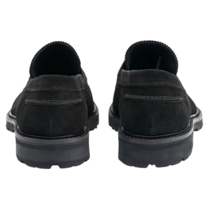 SELECT 240 loafers, herre- sort ruskind