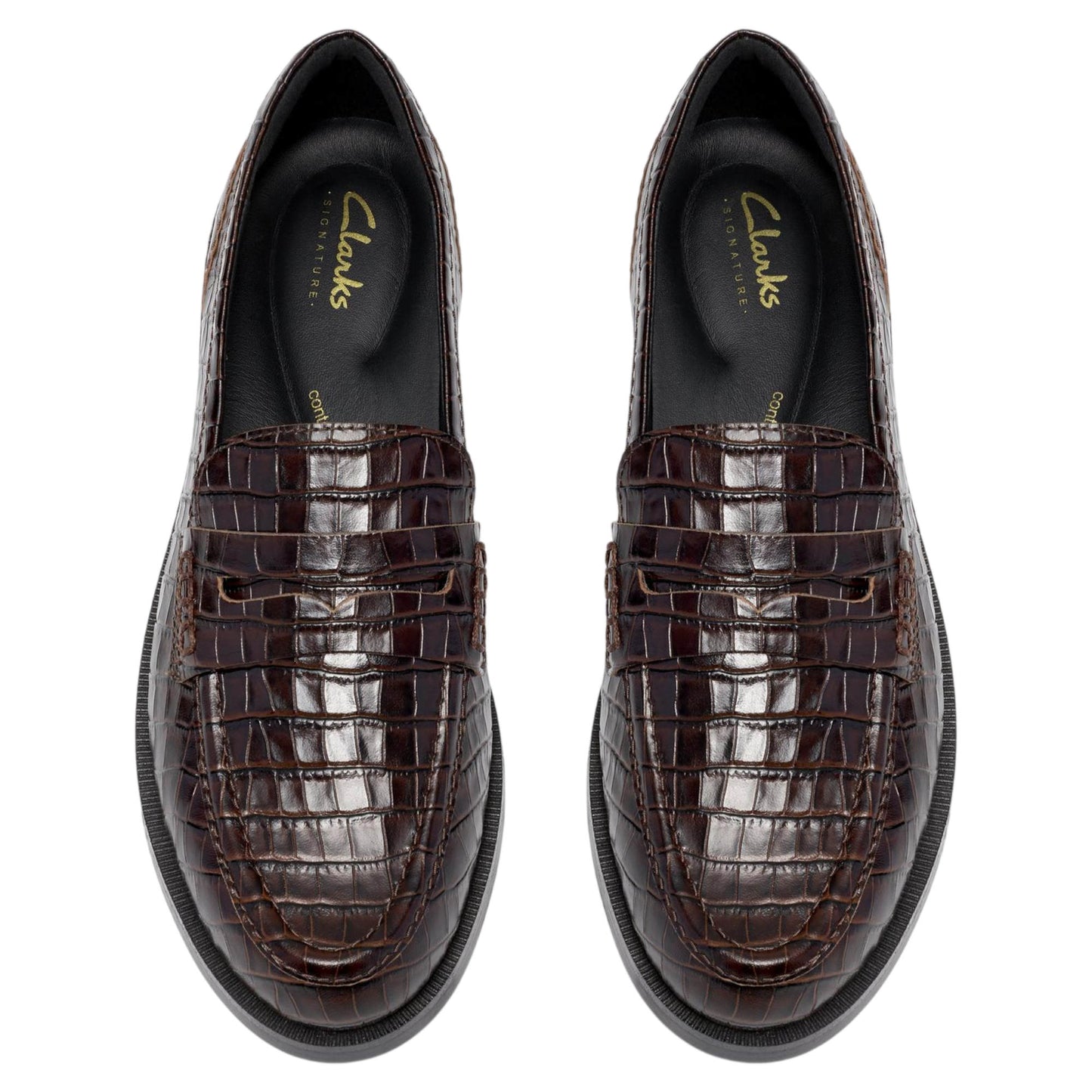 Straven2 Penny loafers, kvinder, brun