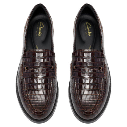 Straven2 Penny loafers, kvinder, brun
