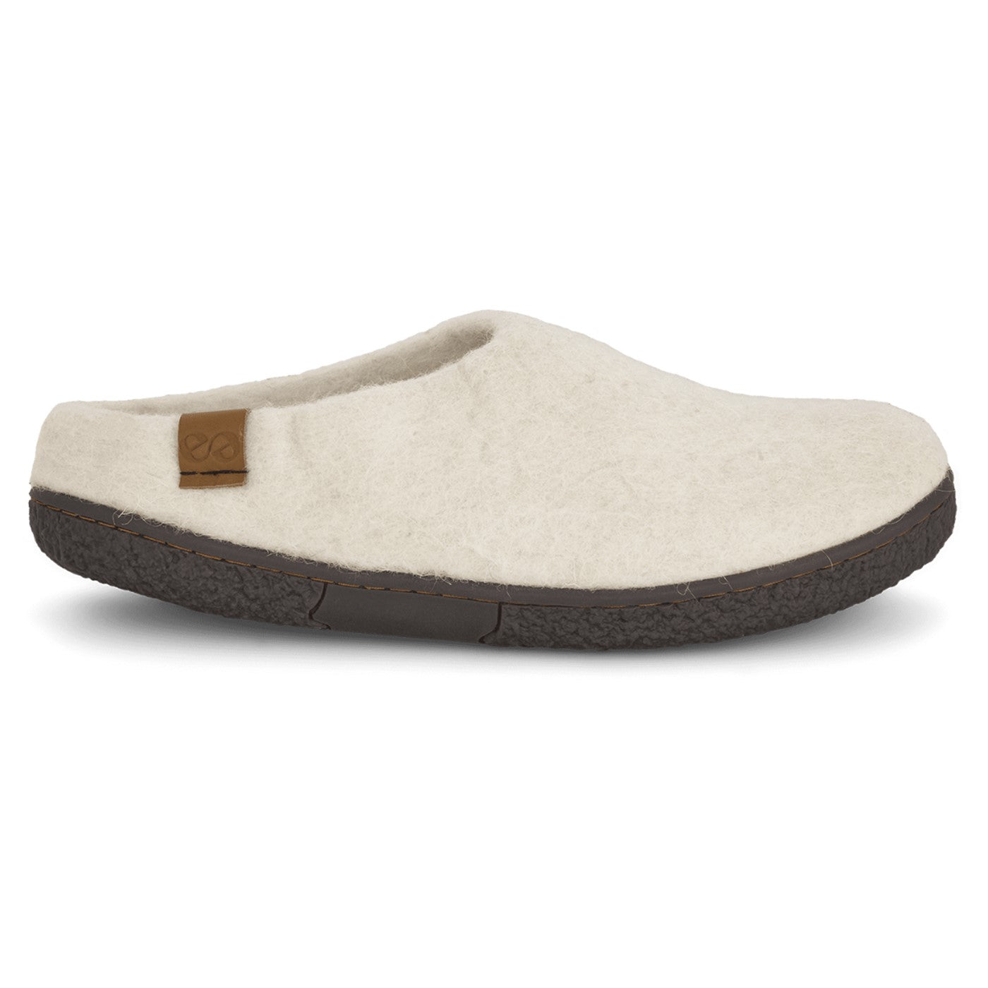 WOOL TIBET Hjemmesko, kvinder, off white