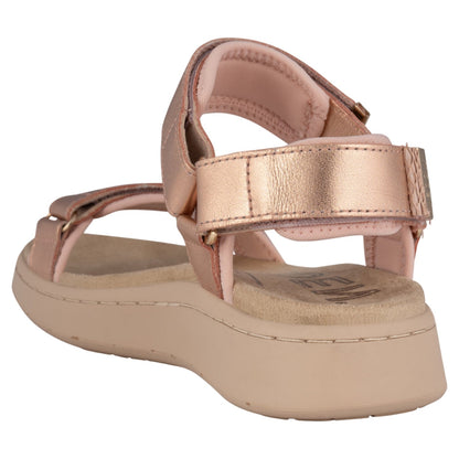 Line Flade sandaler, kvinder, rose