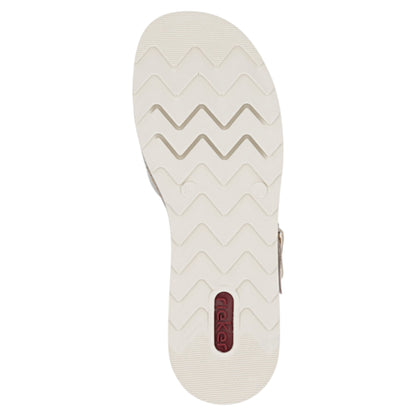 Sandaler med hæl, kvinder, nude / silver