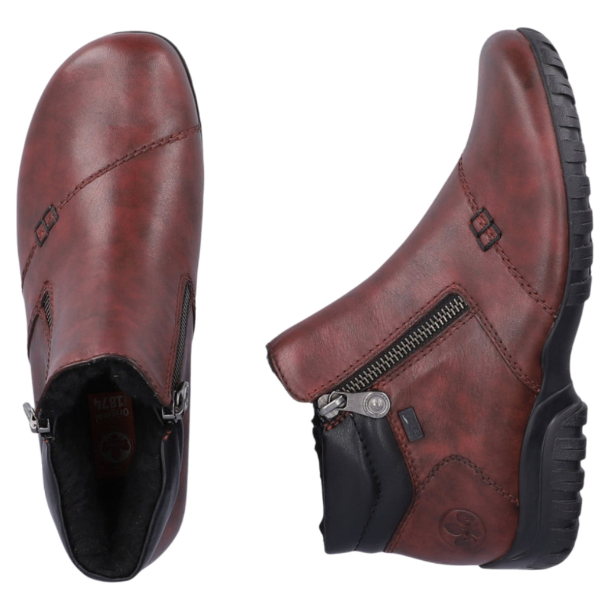 Smarte støvletter, kvinder, rød