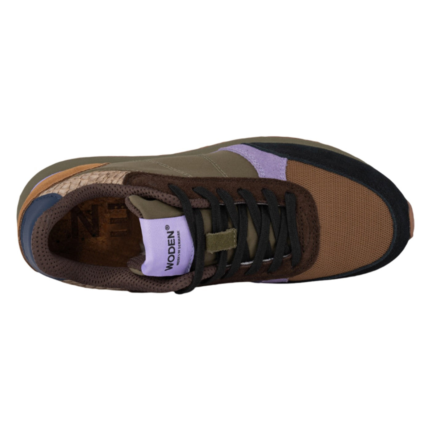 Ronja Sneakers, kvinder, mørk oliven