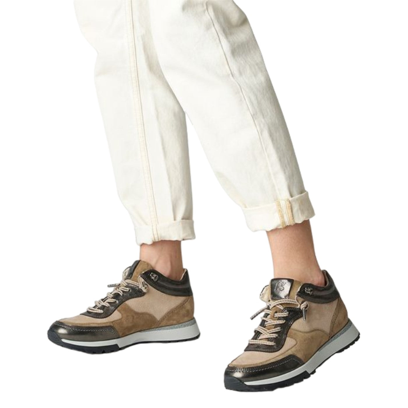 SUPER SOFT Sneakers, kvinder, beige steel