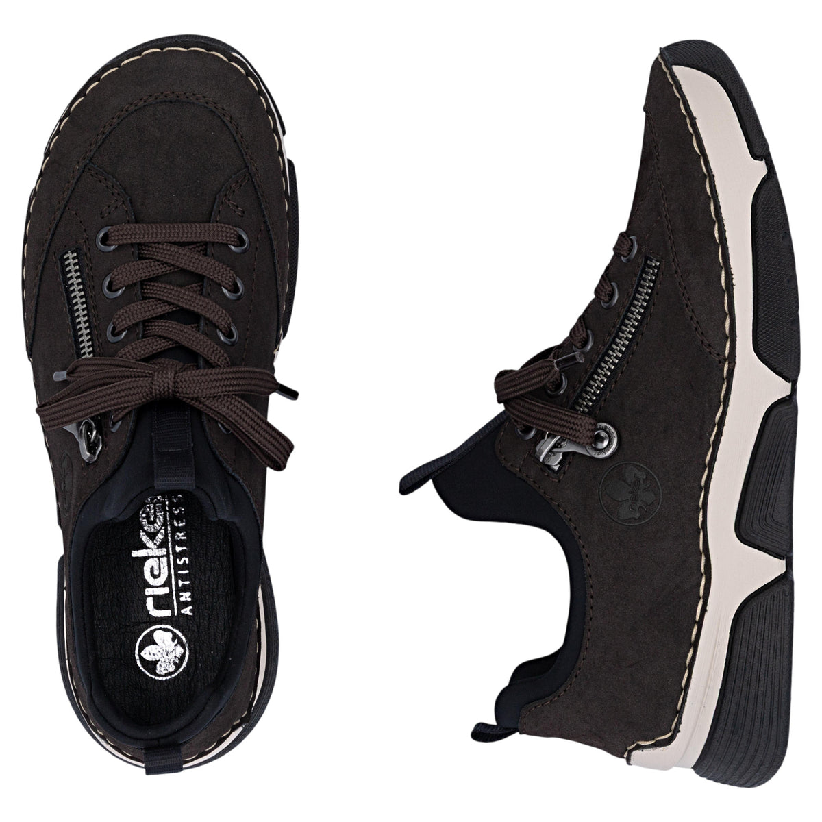Sneakers, kvinder, nougat brun