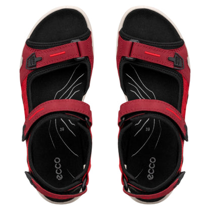 Offroad vandresandaler, kvinder, rød