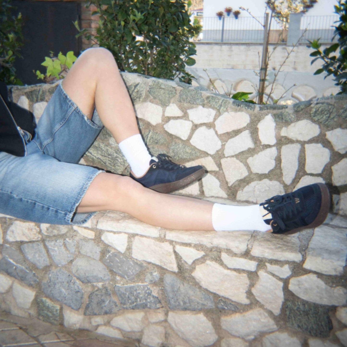 Line sneakers, kvinder, navy