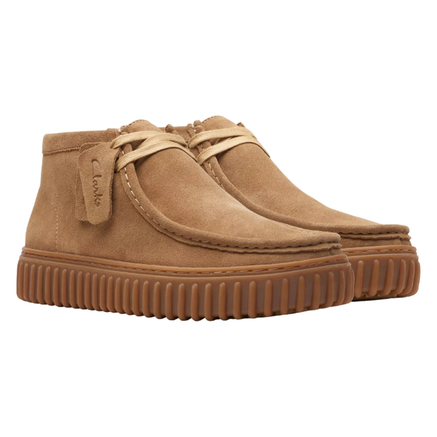 Clarks Torhill Hi - Sko til herre - Mørk sand