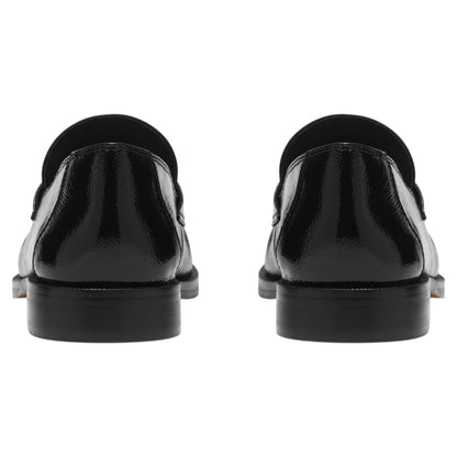 Straven2 Step loafers, kvinder, sort lak