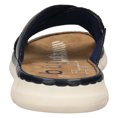 Flade sandaler, herre, mørkeblå