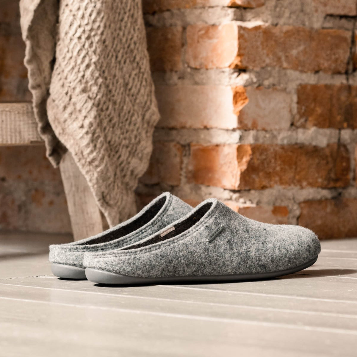 Cilla hjemmesko, kvinder, grå