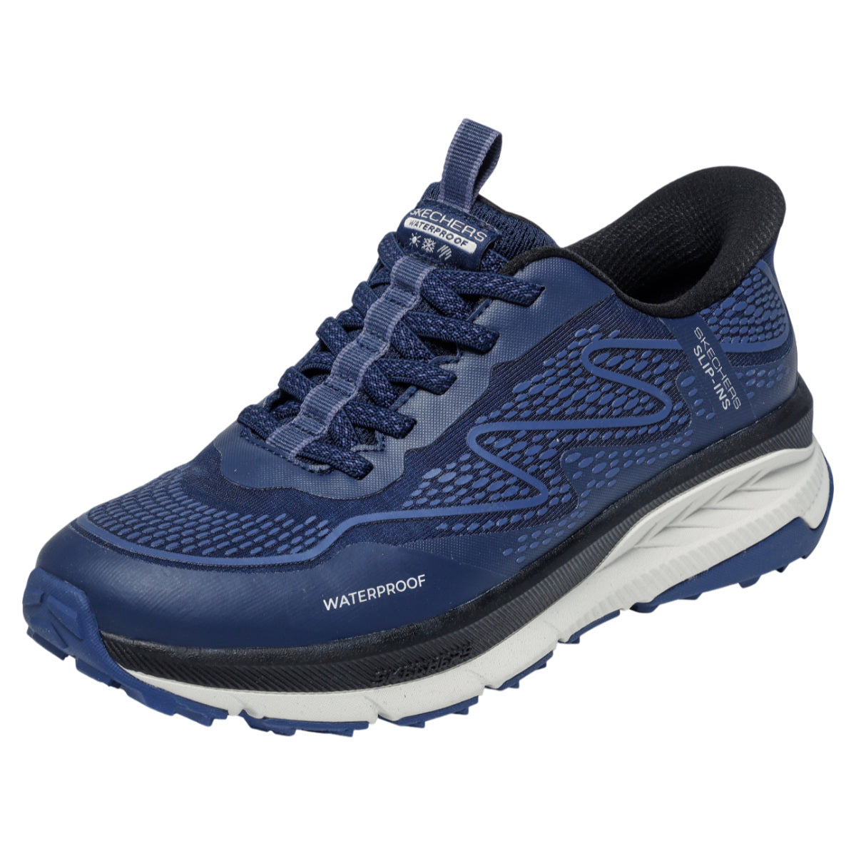 Slip-ins: Switch Back Waterproof sneakers, kvinder, navy