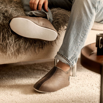 Henrik hjemmesko, herre, stone oiled antique