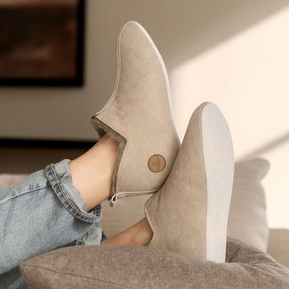 Lina hjemmesko, kvinder, stone