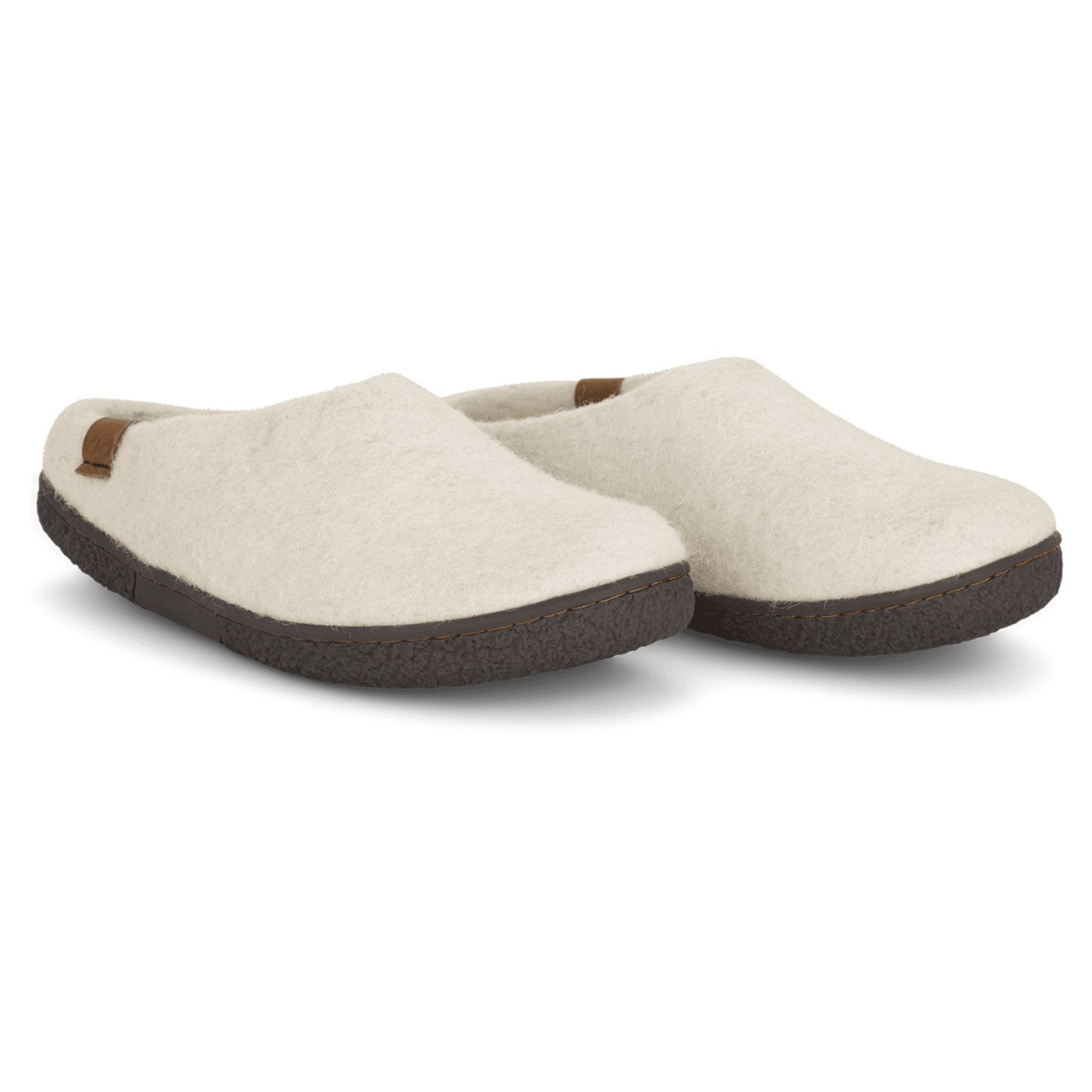 WOOL TIBET Hjemmesko, kvinder, off white