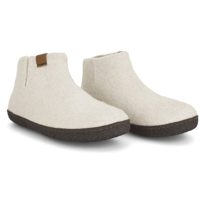 WOOL NEPAL Hjemmesko, kvinder, off white
