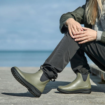 RAIN RAFAELL gummistøvler, kvinder, Sage