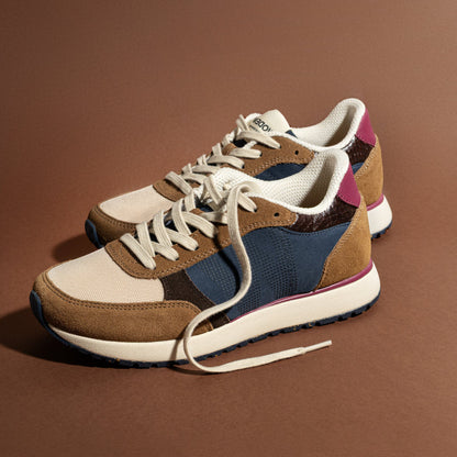 Ronja Sneakers, kvinder, caramel multi